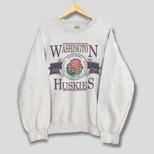 Vintage University of Washington Huskies Football Rose Bowl Sweatshirt, NCAA Tee